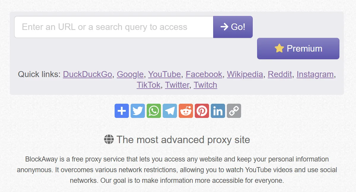 blockaway akses