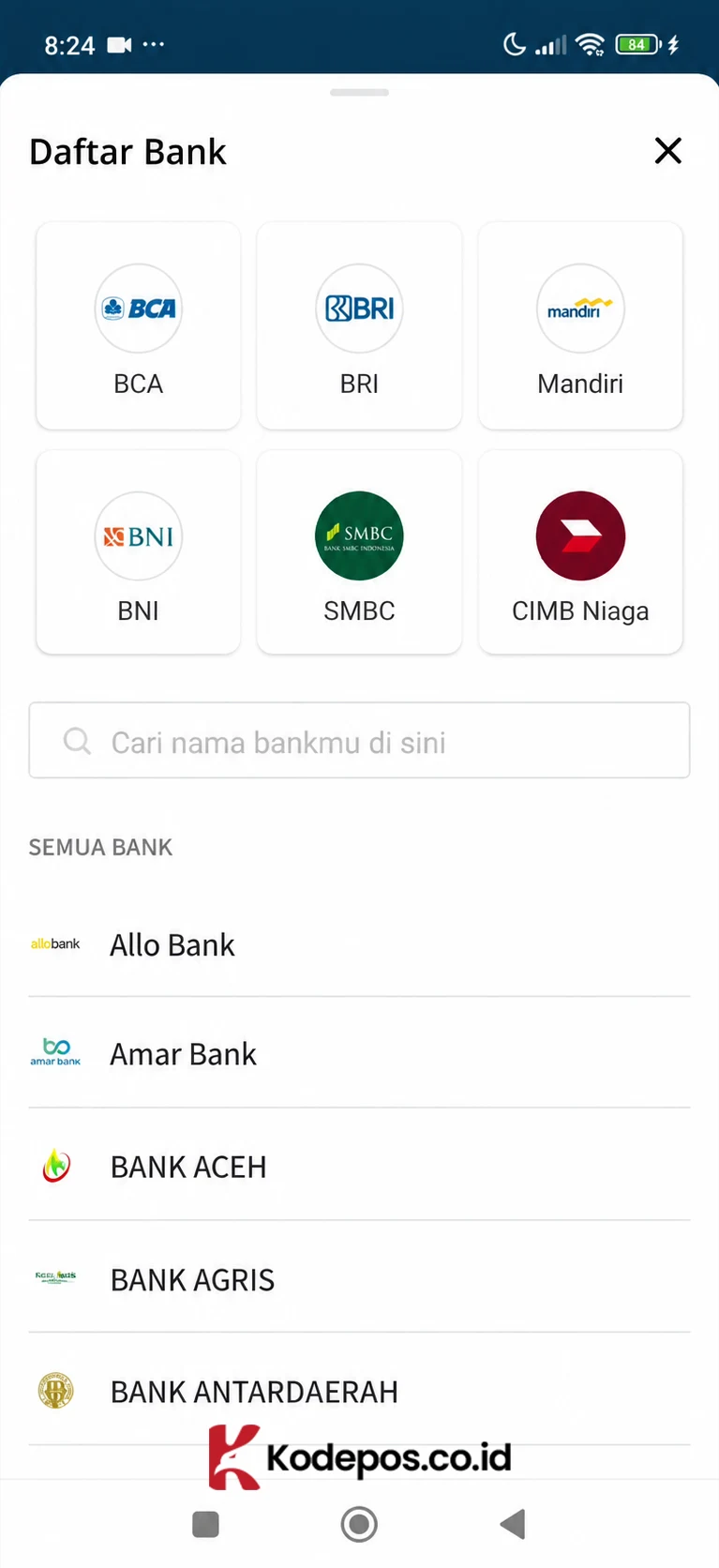 cara kirim saldo dana ke rekening bca 3