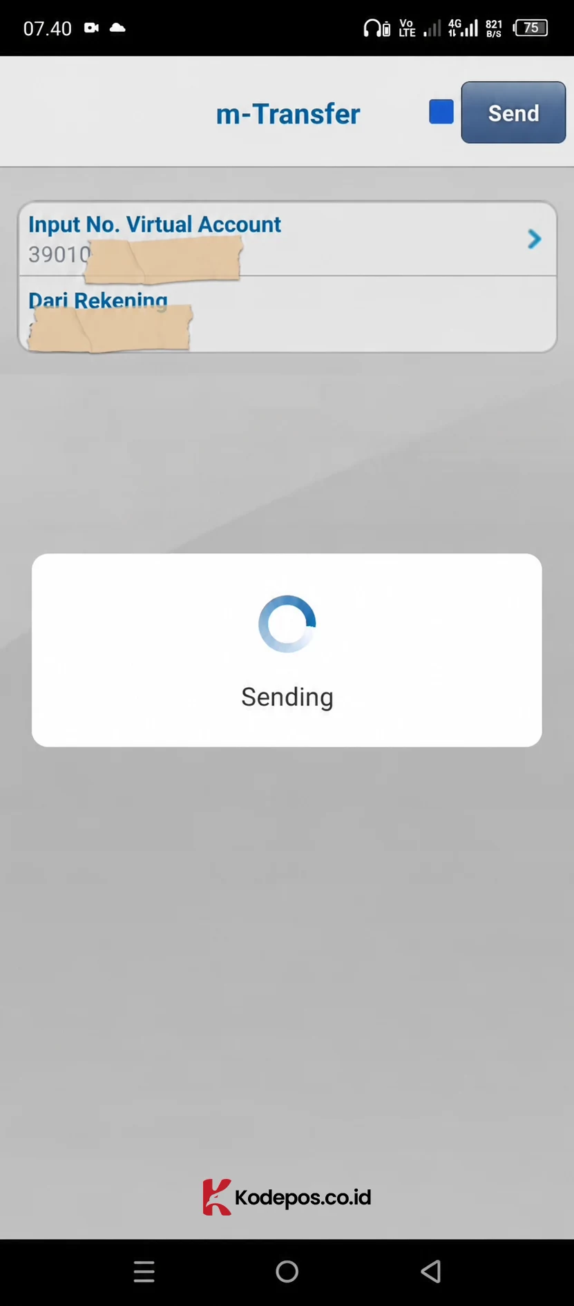 cara transfer bca ke dana lewat bca mobile 6