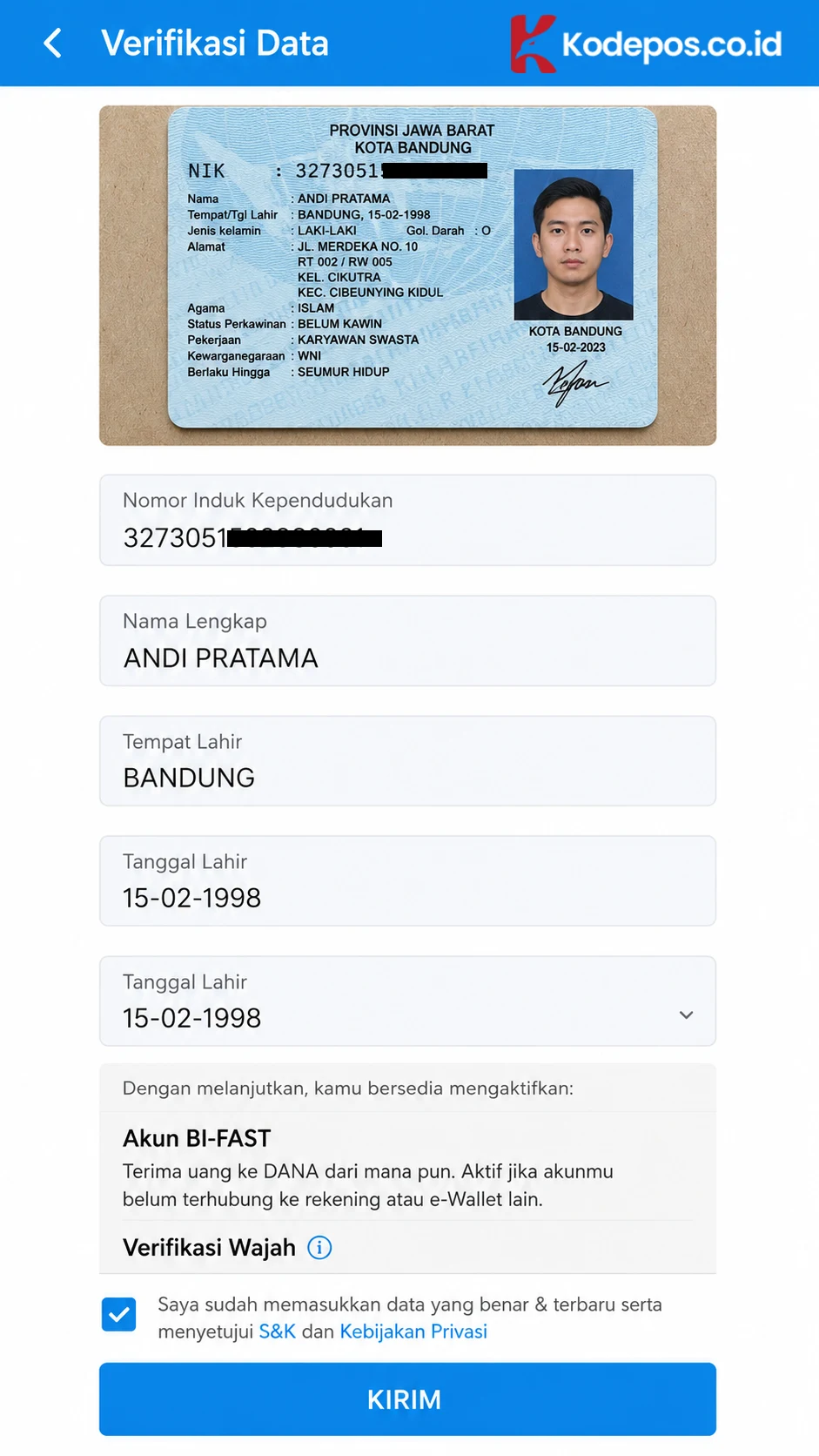 cara upgrade ke dana premium 4
