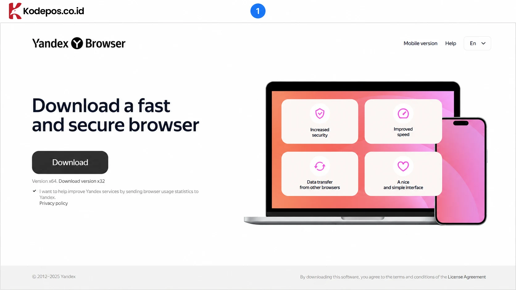 download yandex browser 1