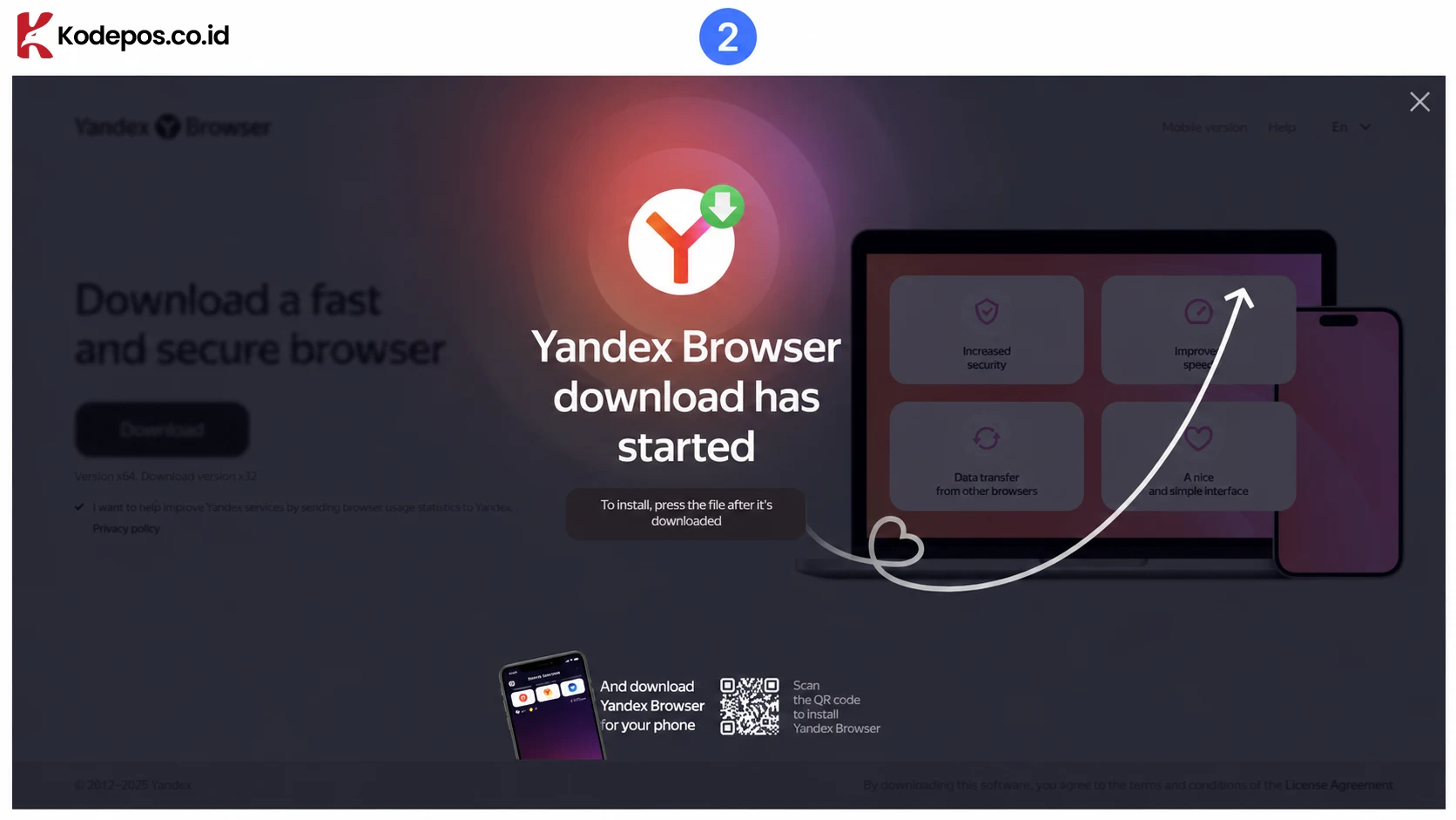 download yandex browser 2