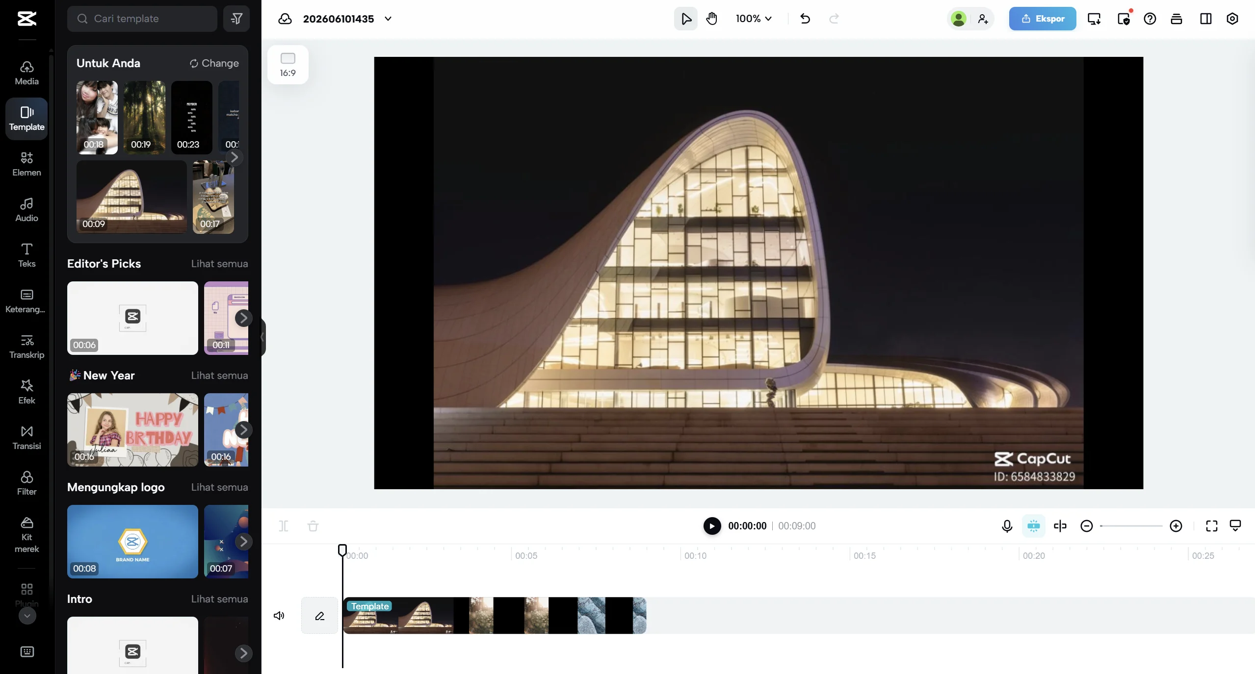 editor capcut web