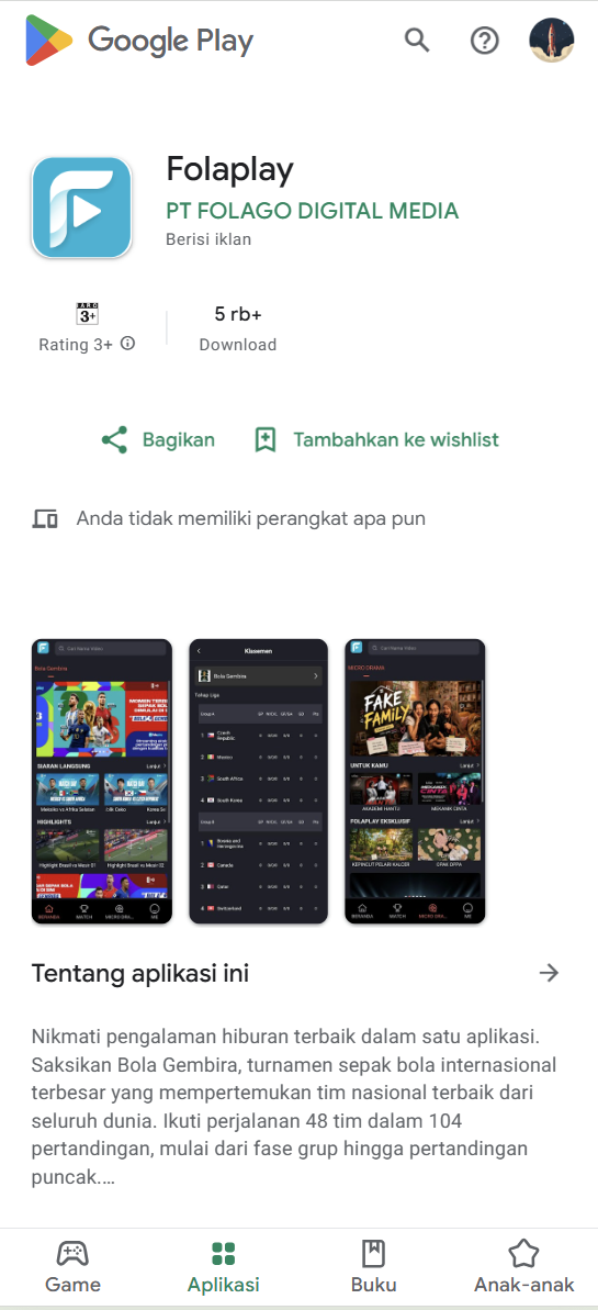 folaplay playstore