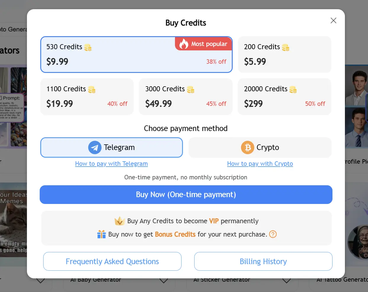 harga credit remaker ai