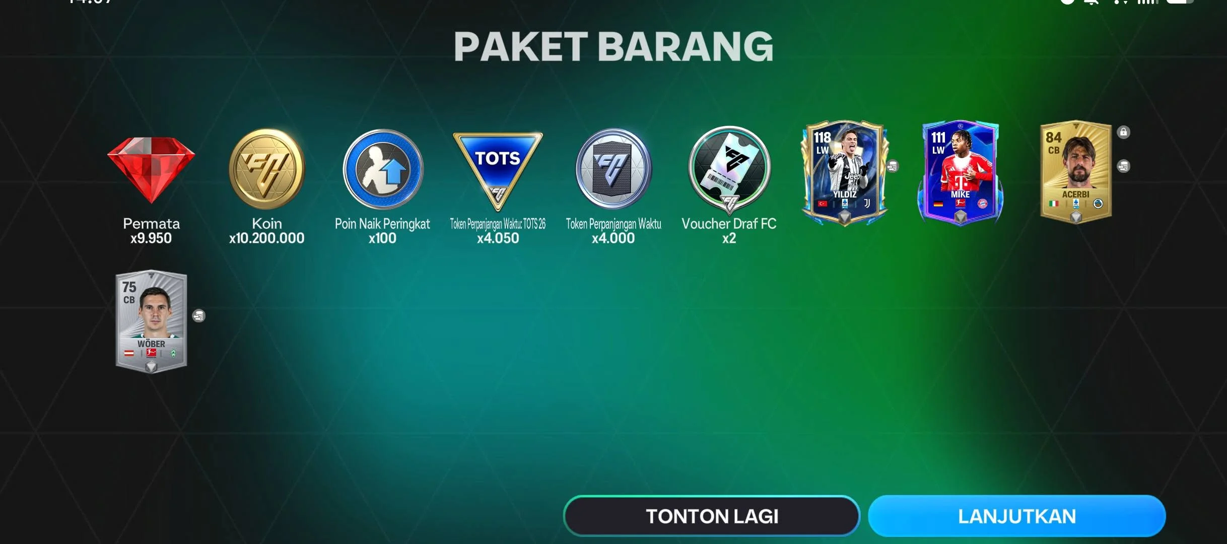 reward code redemption fc mobile