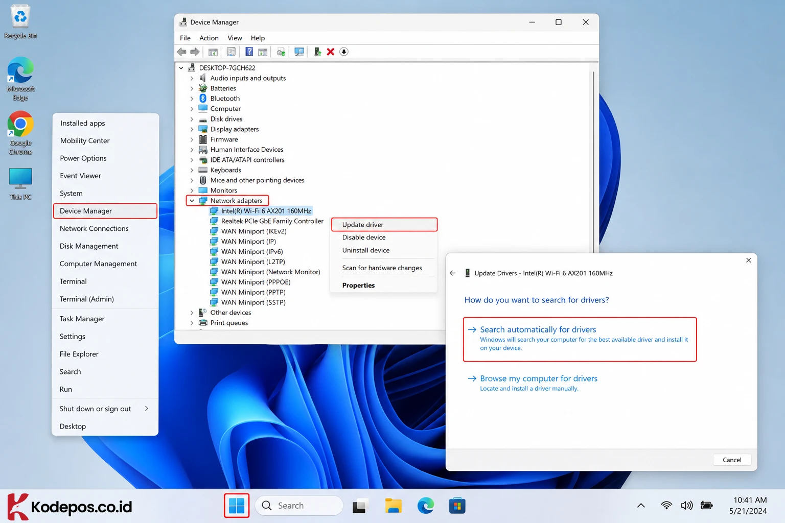 update driver windows 11