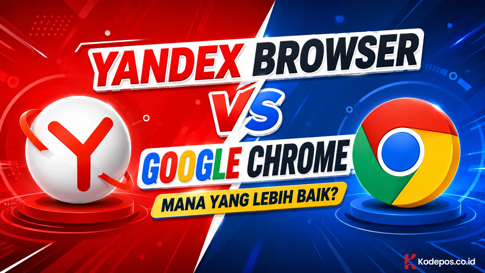 yandex vs google chrome